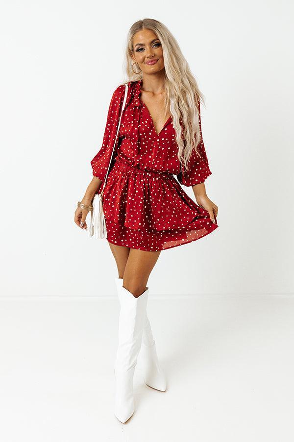 Always Grateful Polka Dot Dress Product Image