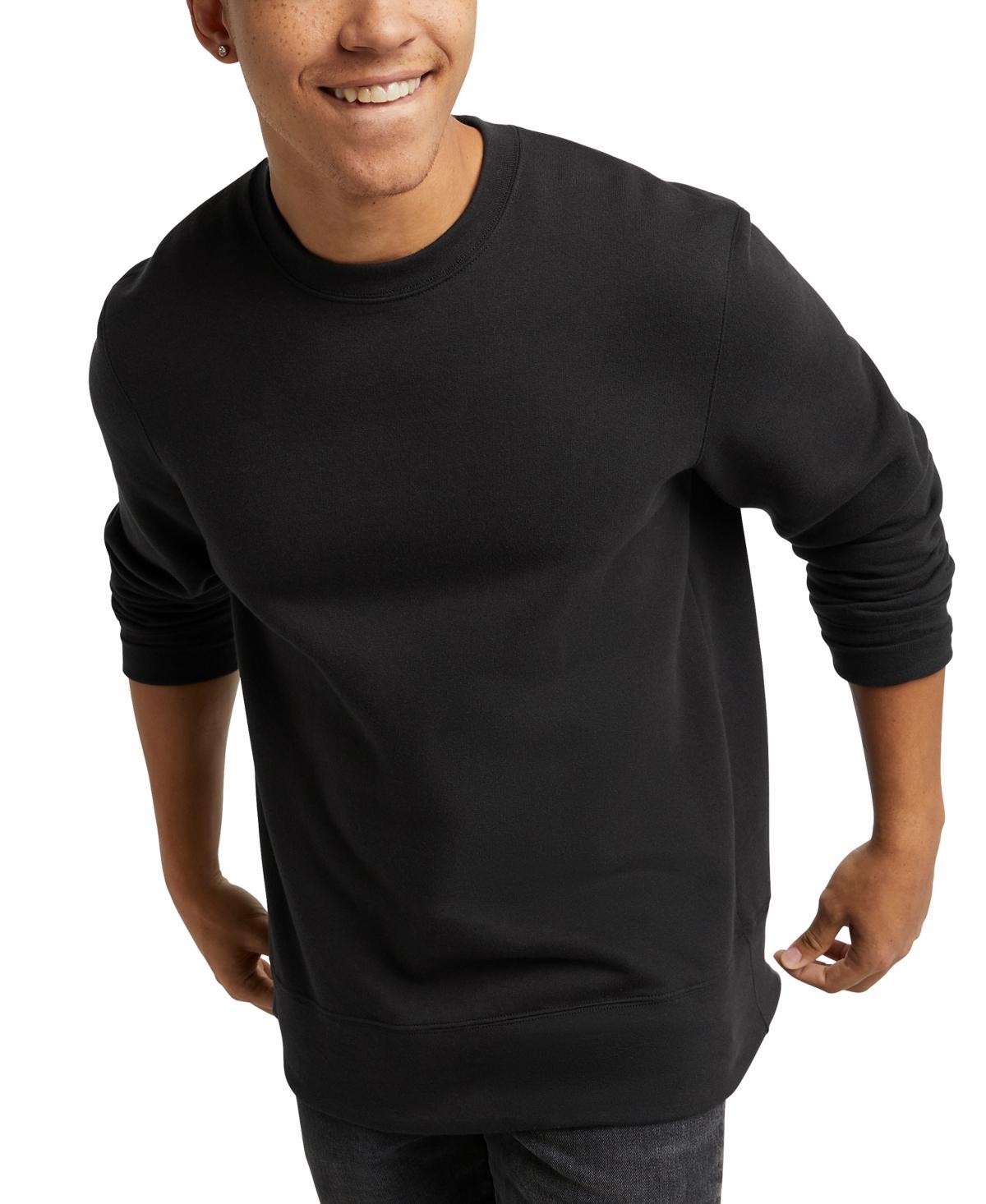 Mens Hanes Originals Sweatshirt Black Product Image