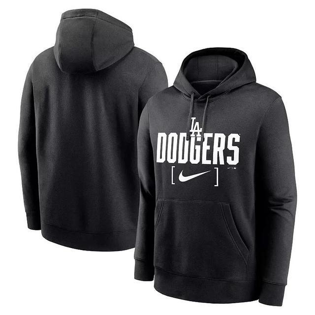 Mens Nike Los Angeles Dodgers Club Slack Pullover Hoodie Product Image