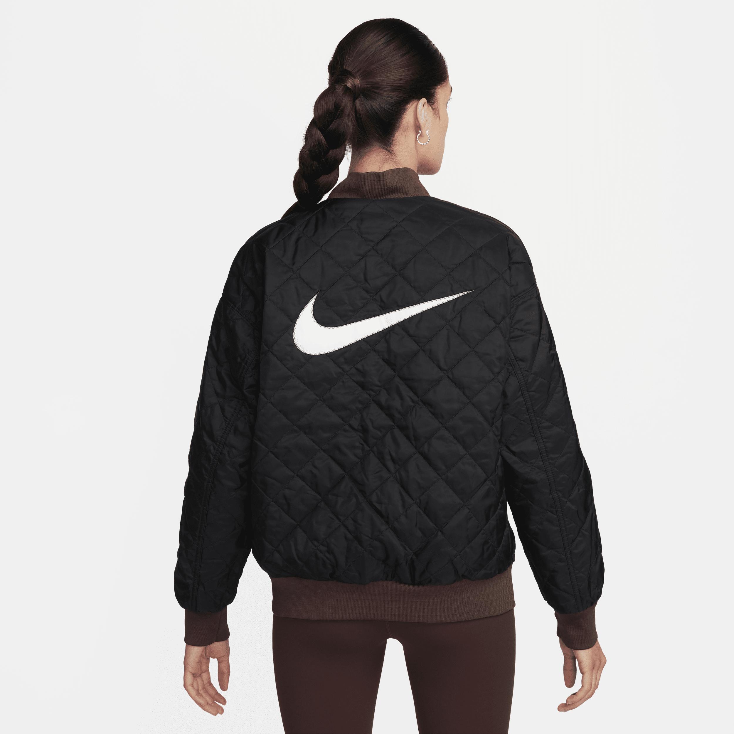 Womens Nike Sportswear Reversible Varsity Bomber Jacket Product Image