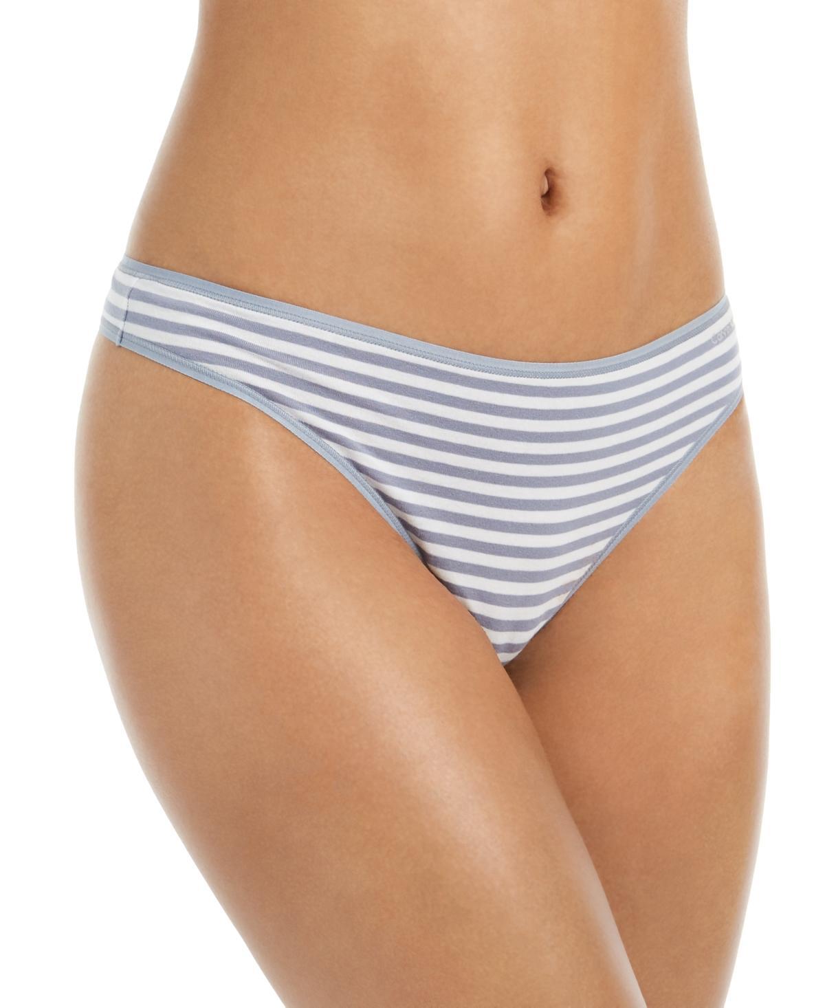 Calvin Klein Cotton Form Thong Underwear QD3643 Product Image