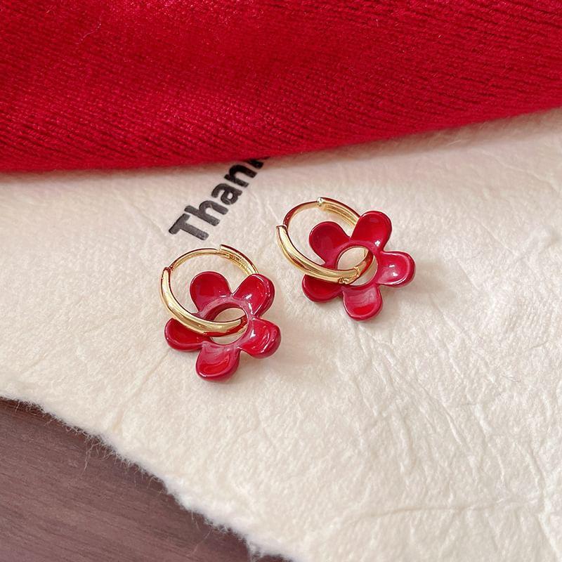 Flower Drop Earring Product Image