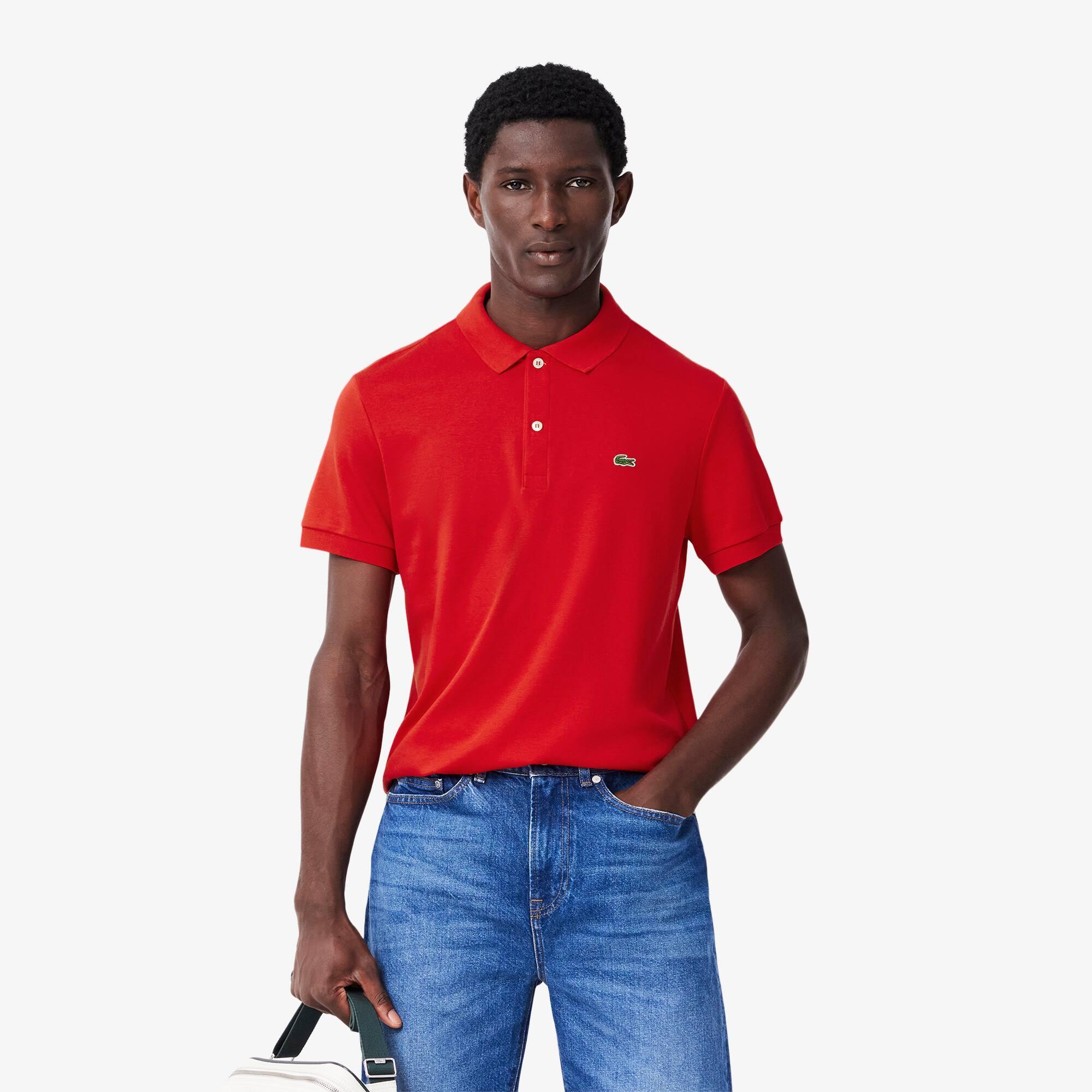 Regular Fit Cotton Pima Polo Shirt Product Image