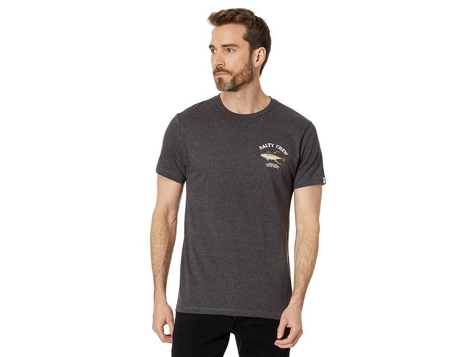 Salty Crew Ahi Mount Short Sleeve Tee (Grey Heather) Men's Clothing Product Image