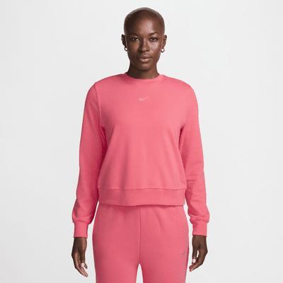 Nike Dri-FIT One Women's Crew-Neck French Terry Sweatshirt Product Image