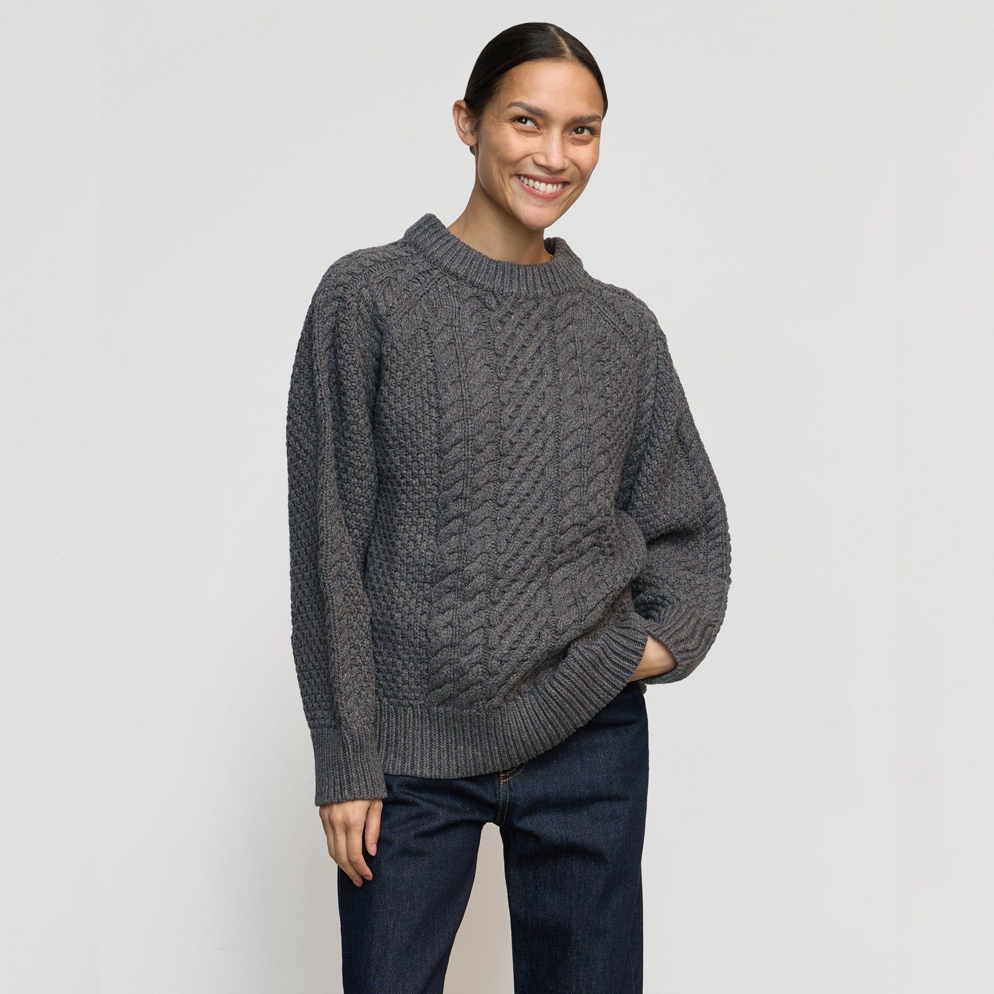 Brady Chunky Cable Knit Sweater Product Image