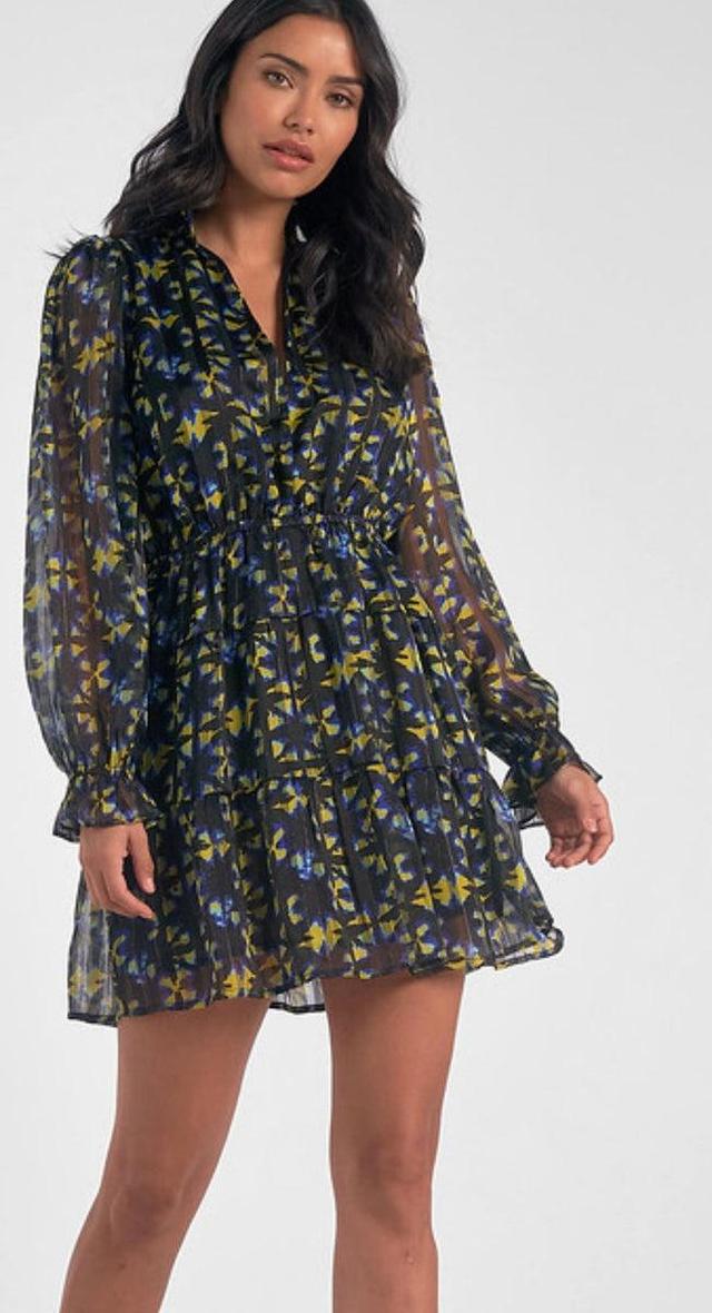 Geo Print Dress Product Image