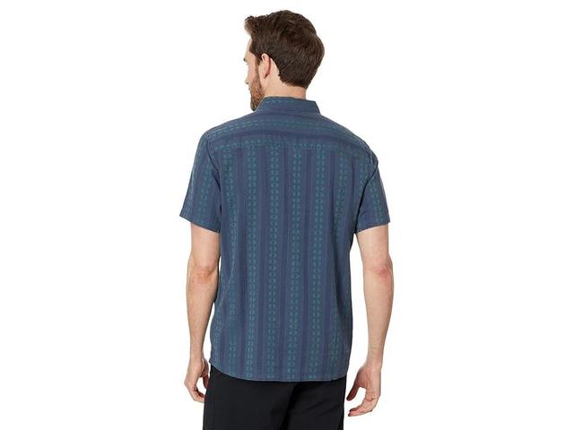 Toad&Co Treescape Short Sleeve Shirt Pine) Men's Clothing Product Image