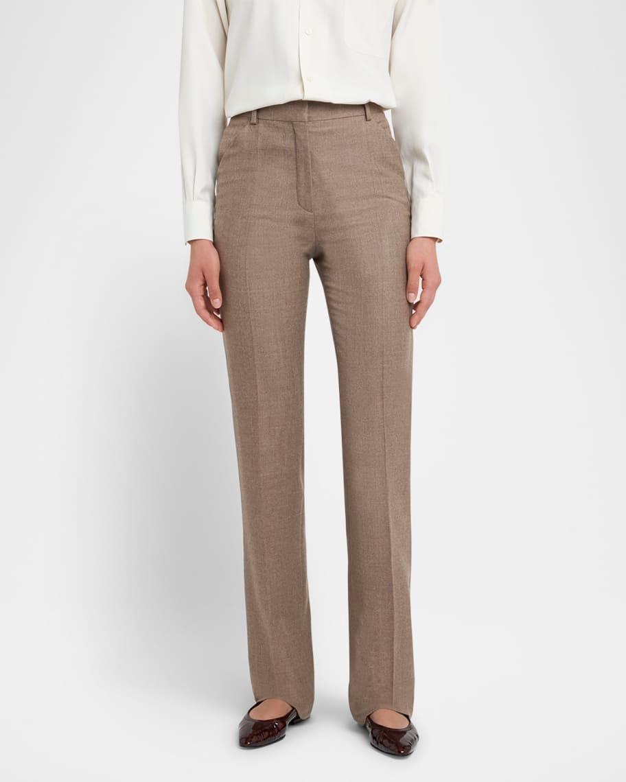 Sawyer Wool Straight-Leg Trousers product image