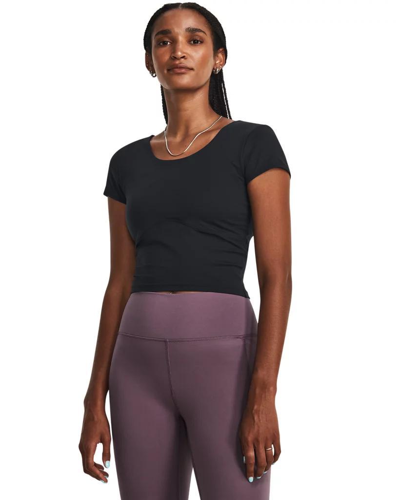 Women's UA Meridian Fitted Short Sleeve Product Image