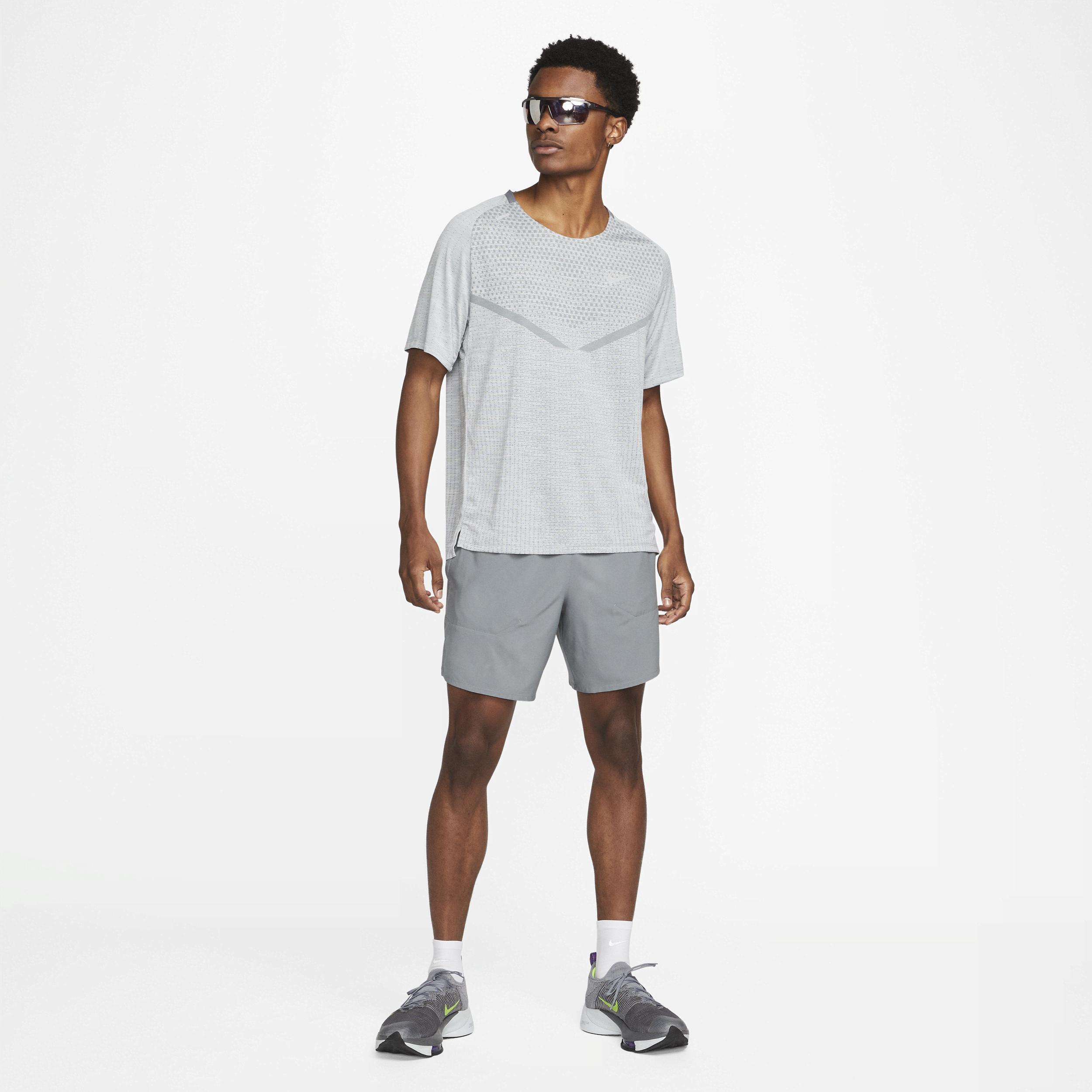 Nike Men's TechKnit Dri-FIT ADV Short-Sleeve Running Top Product Image