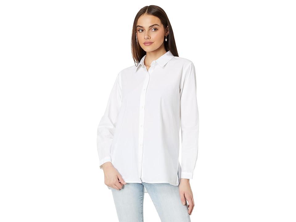 Womens Organic Linen Relax-Fit Shirt Product Image