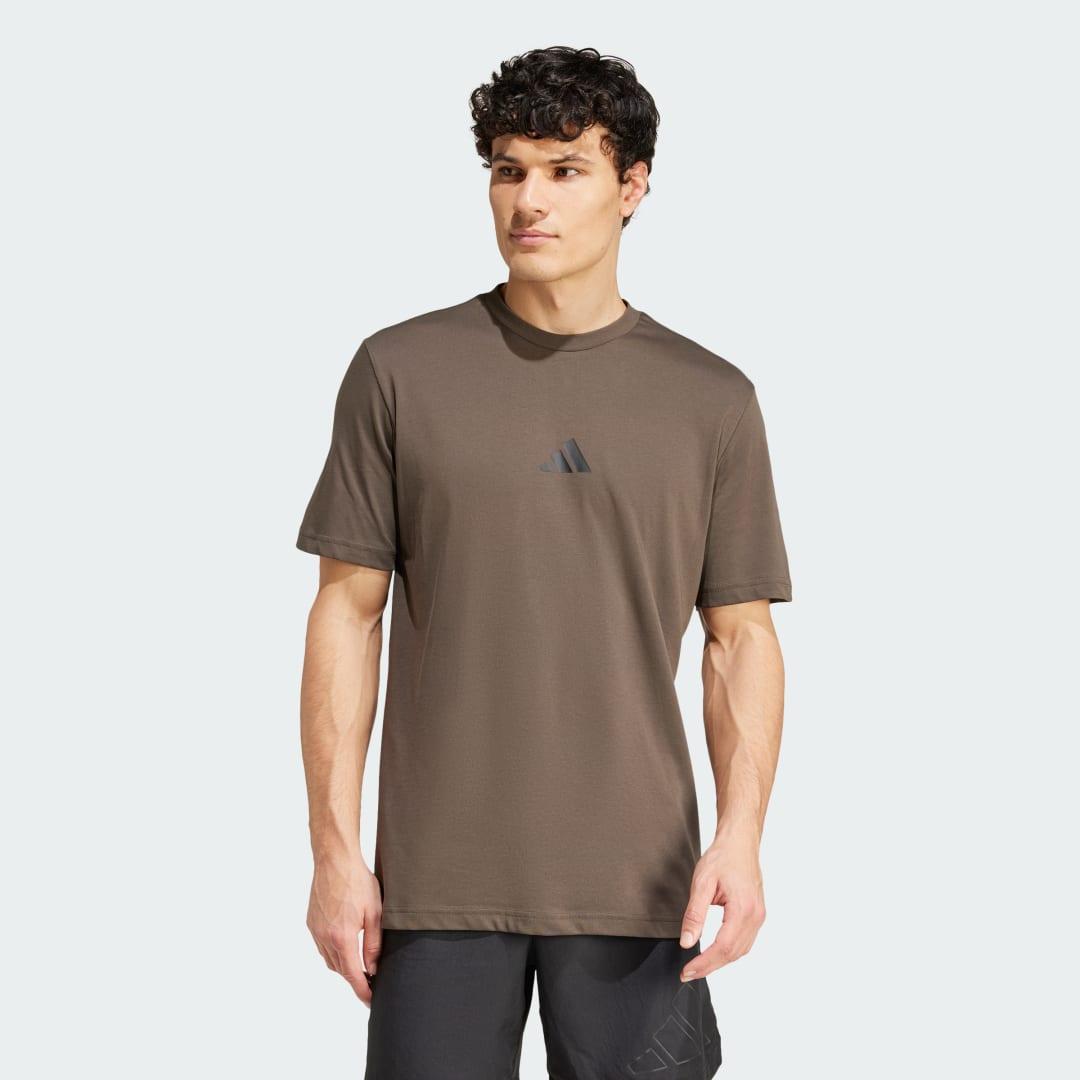 adidas Strength Graphic Tee Black XL Mens Product Image