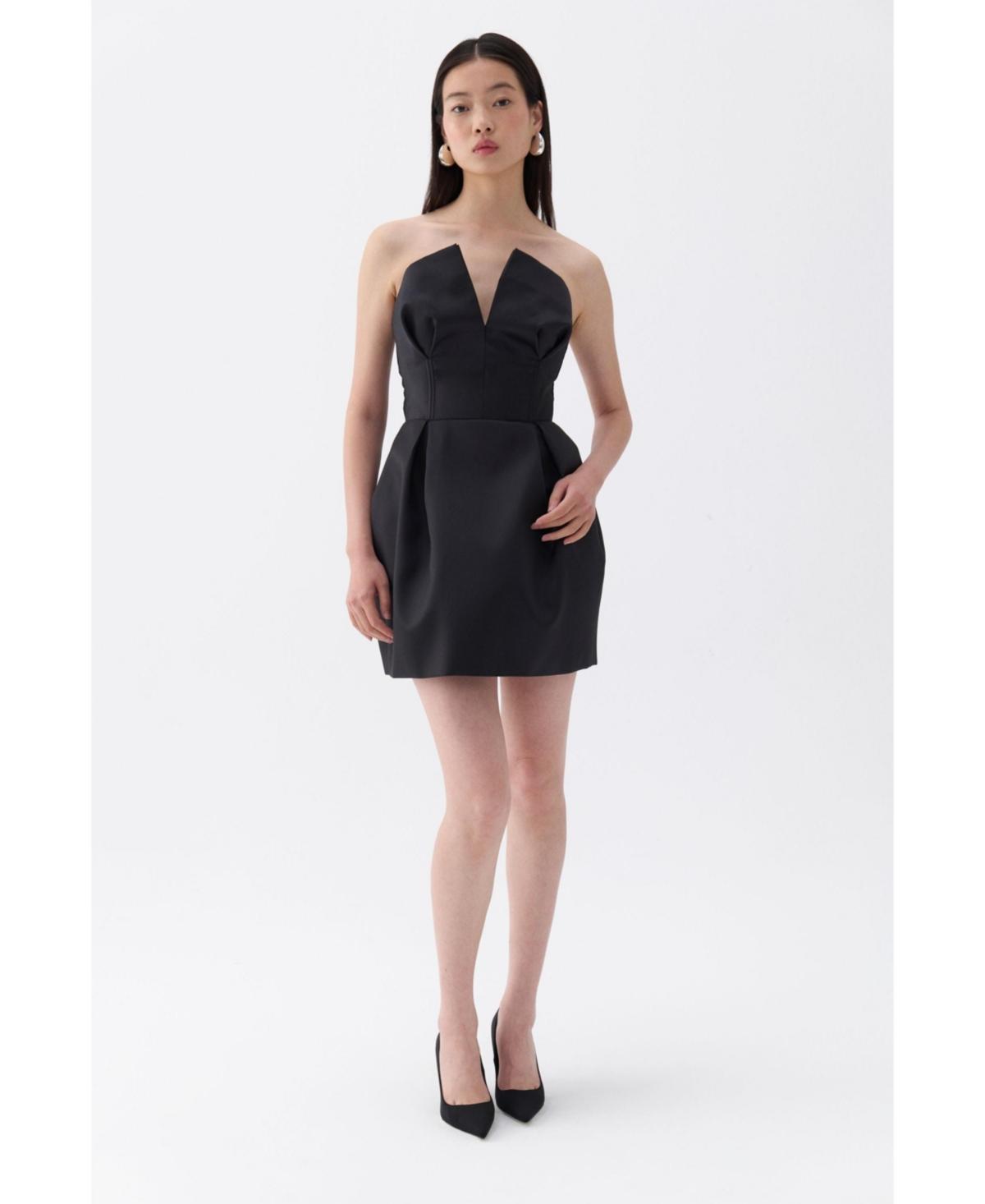 Nocturne Womens Strapless Mini Dress Product Image