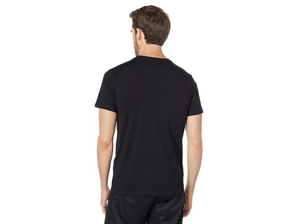 Kappa Authentic Estessi Black Jet) Men's Clothing Product Image