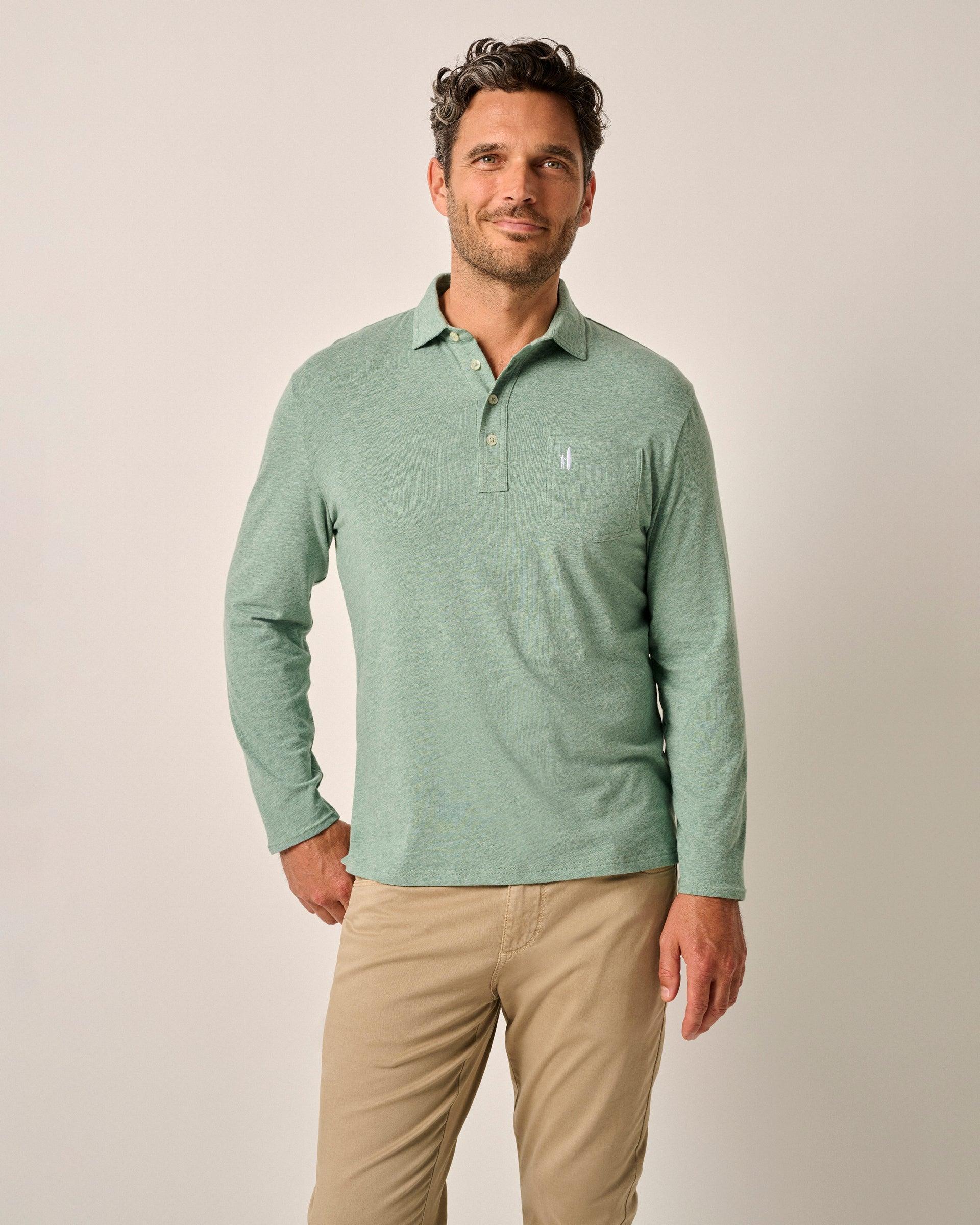 johnnie-O Original 4-Button Polo - Cutler Long Sleeve Product Image