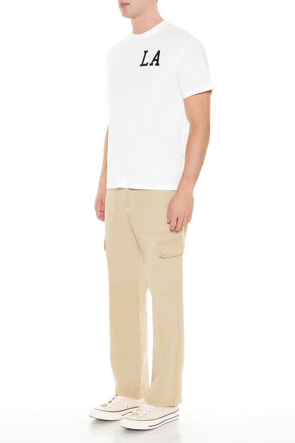 Mid-Rise Straight Cargo Pants | Forever 21 Product Image