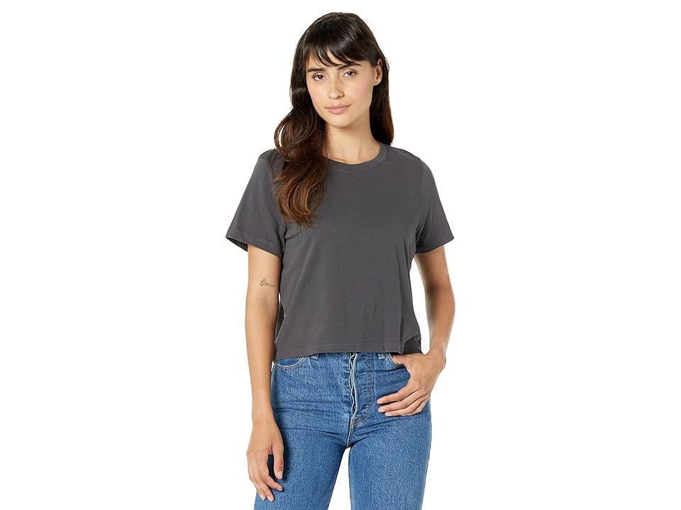 Madewell Lakeshore Softfade Cotton Crop Tee Product Image