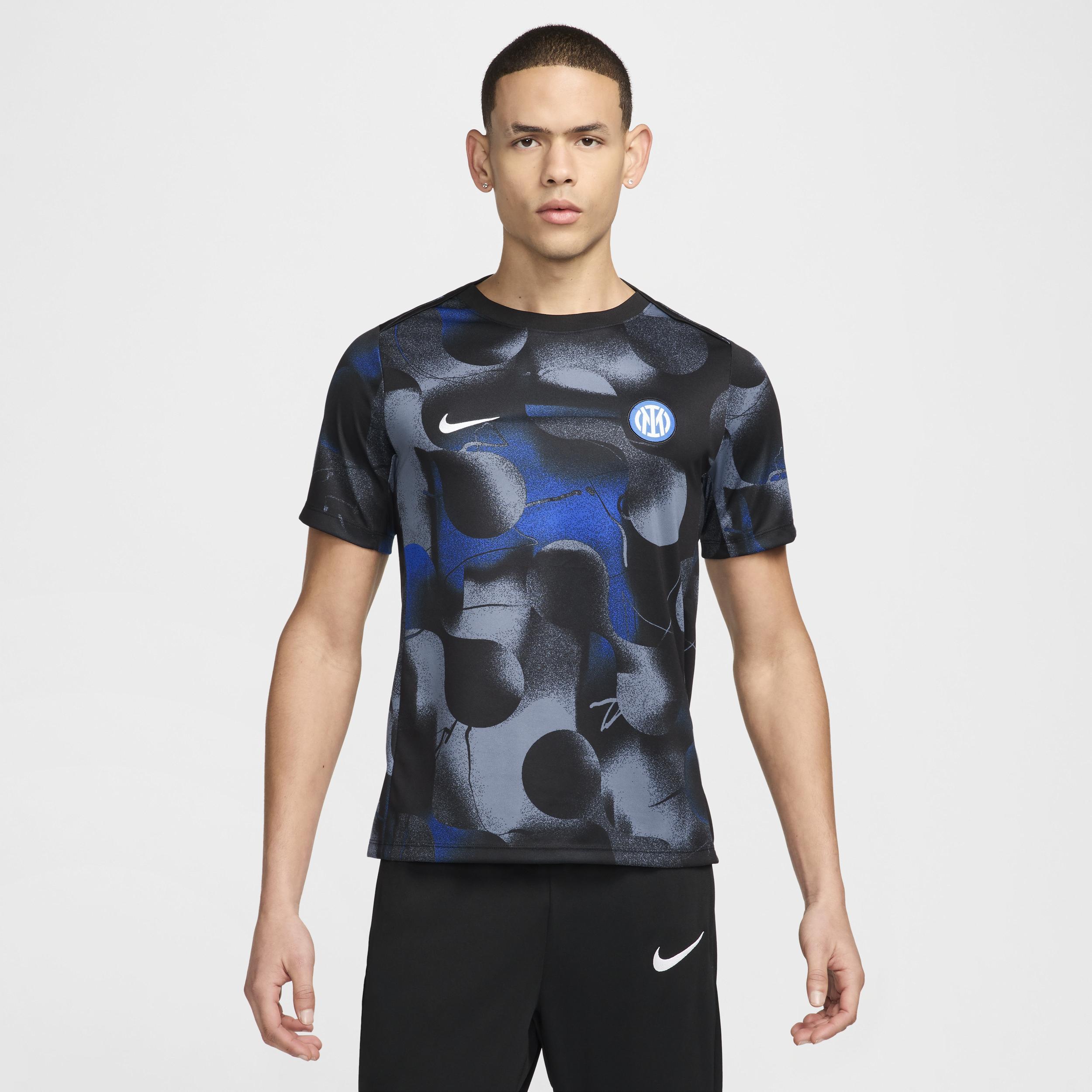 Inter Milan Academy Pro Nike Men's Dri-FIT Soccer Short-Sleeve Pre-Match Top Product Image