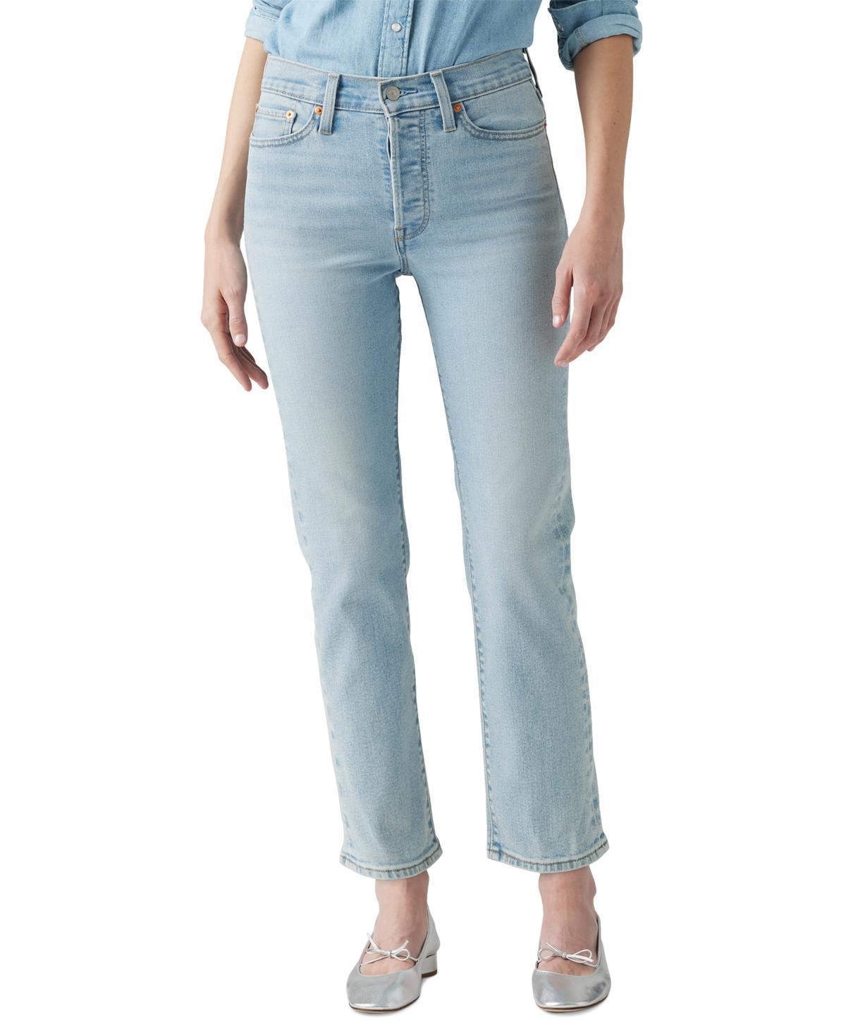 Womens Levis High Rise Wedgie Straight Jeans product image