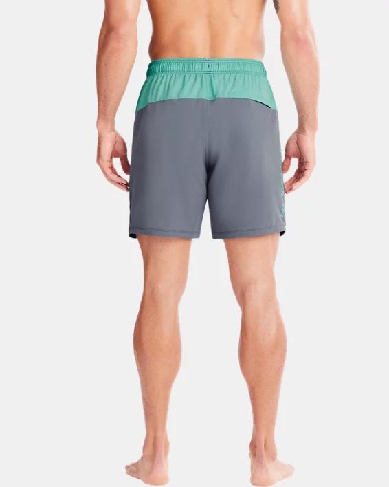 Mens UA Colorblock Swim Volley Shorts Product Image