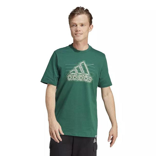 Mens adidas Graphic Printed Tee Product Image