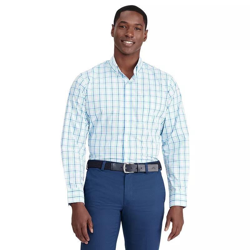 Mens IZOD Classic Plaid Button-Down Shirt Product Image