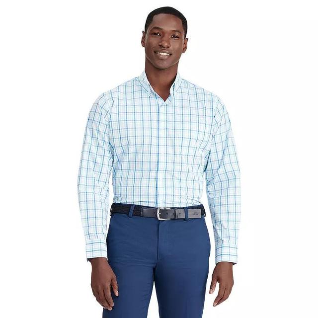 Mens IZOD Classic Plaid Button-Down Shirt Product Image