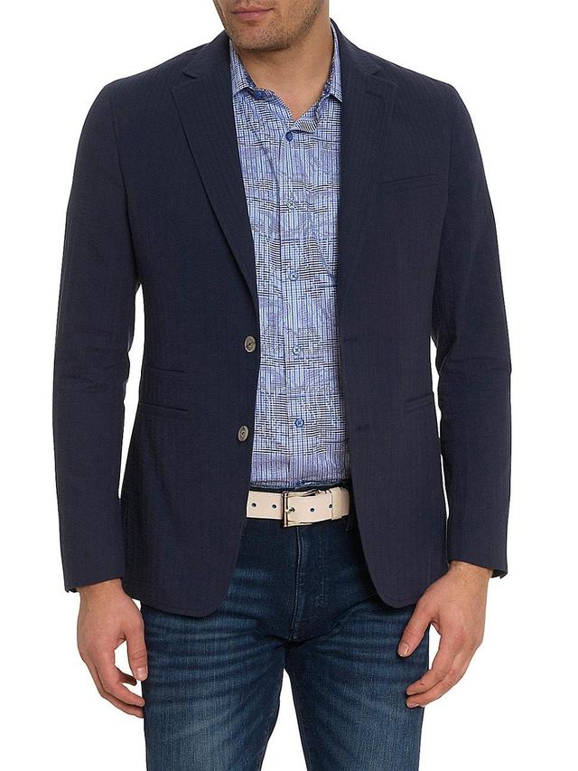 Mens Harlow Seersucker Tailored Sport Coat Product Image