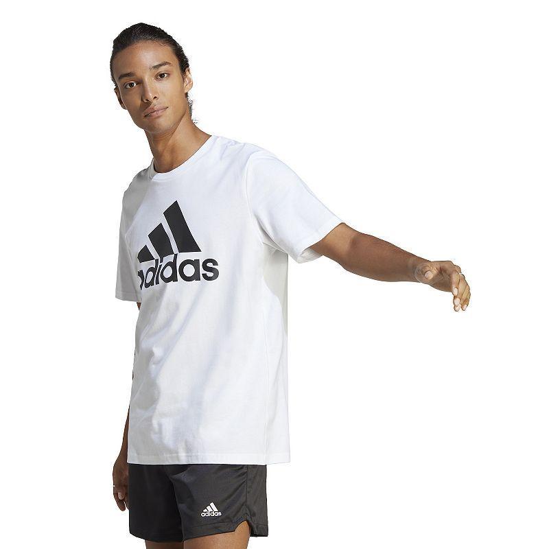 Big & Tall adidas Essentials Big Logo Tee, Mens Product Image