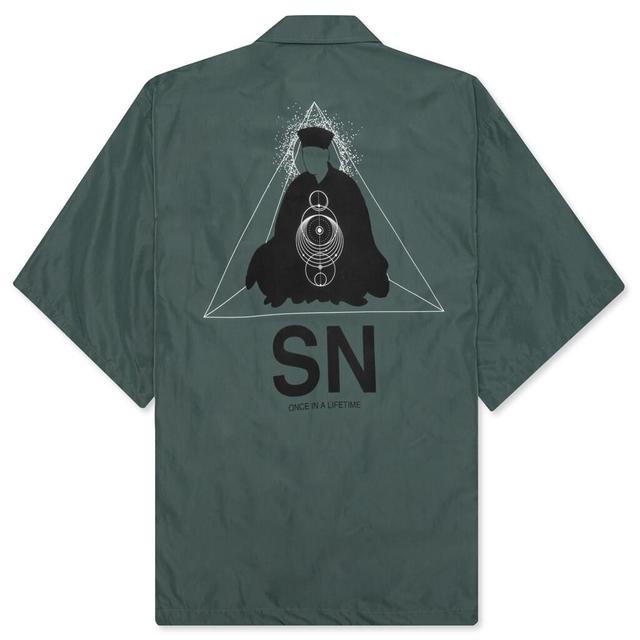 Shirt - Gray/Green Male Product Image