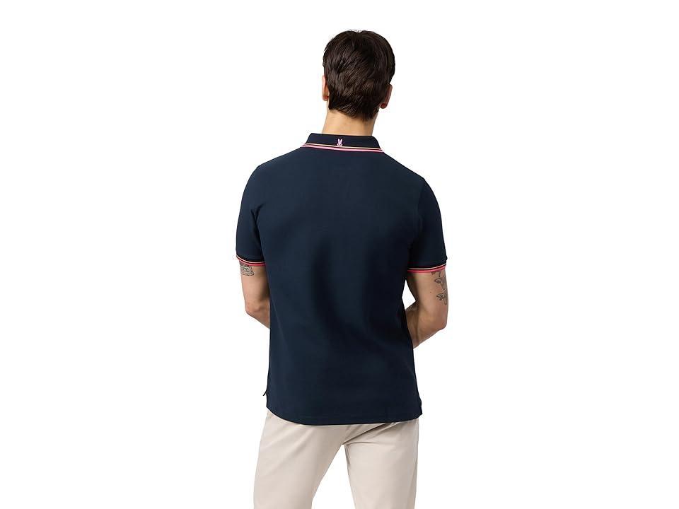 Psycho Bunny Wasterlo Tipped Piqu Polo Product Image