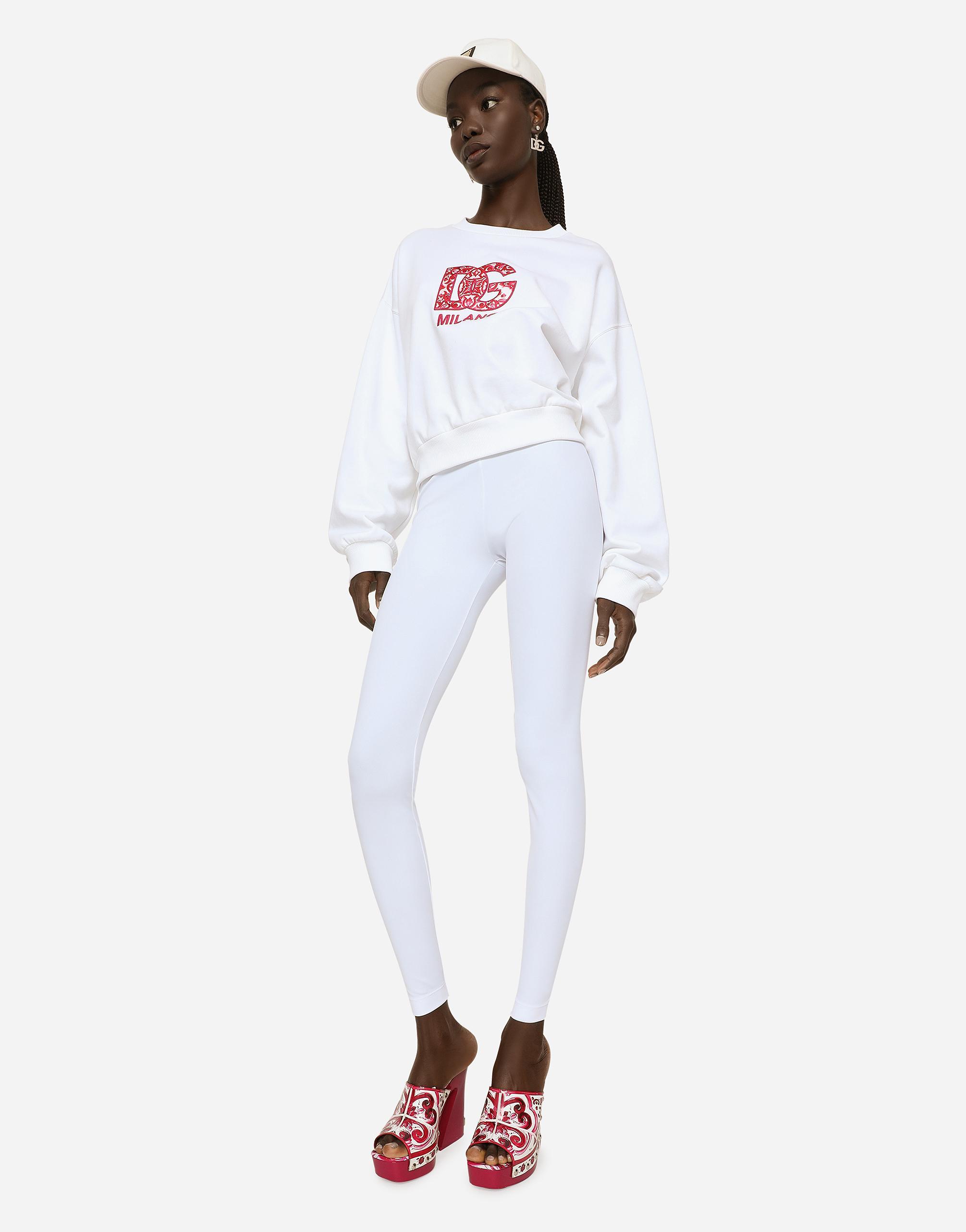 Logo-print Sweatshirt In White Product Image