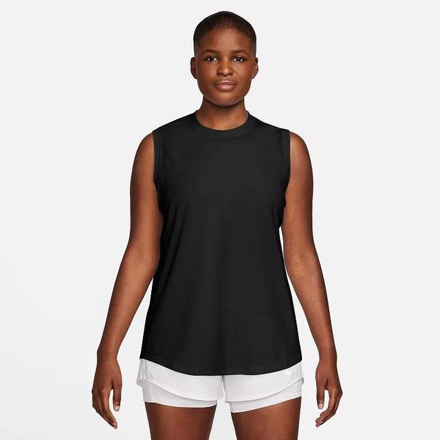 Womens Nike One Relaxed Crewneck Dri-FIT Tank Top Product Image