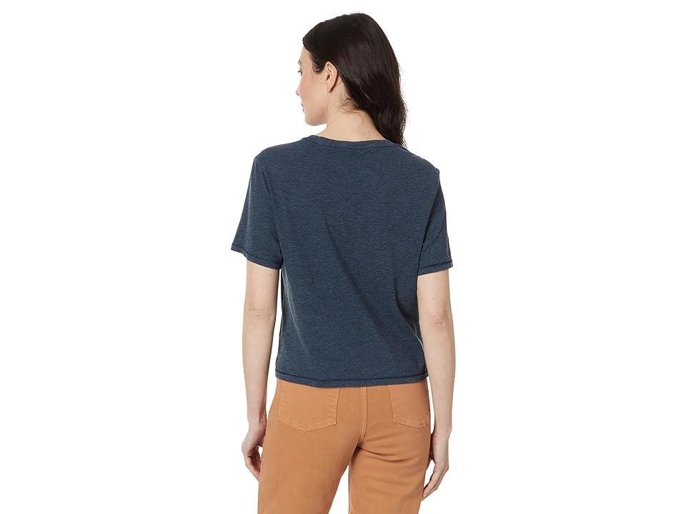 Toad&Co Boundless Jersey Short Sleeve Crew (Midnight) Women's Clothing Product Image