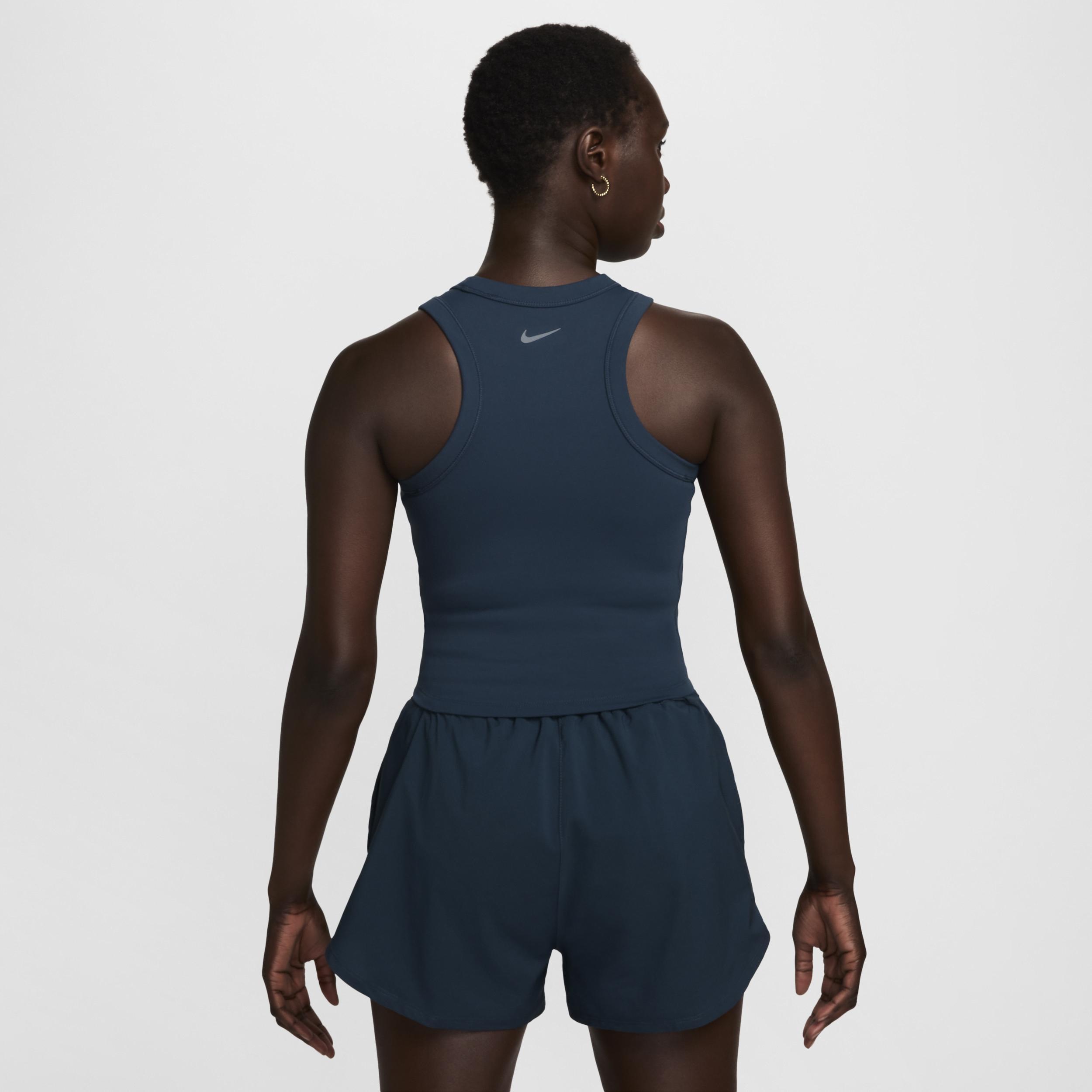 Nike Women's One Fitted Dri-FIT Cropped Tank Top Product Image