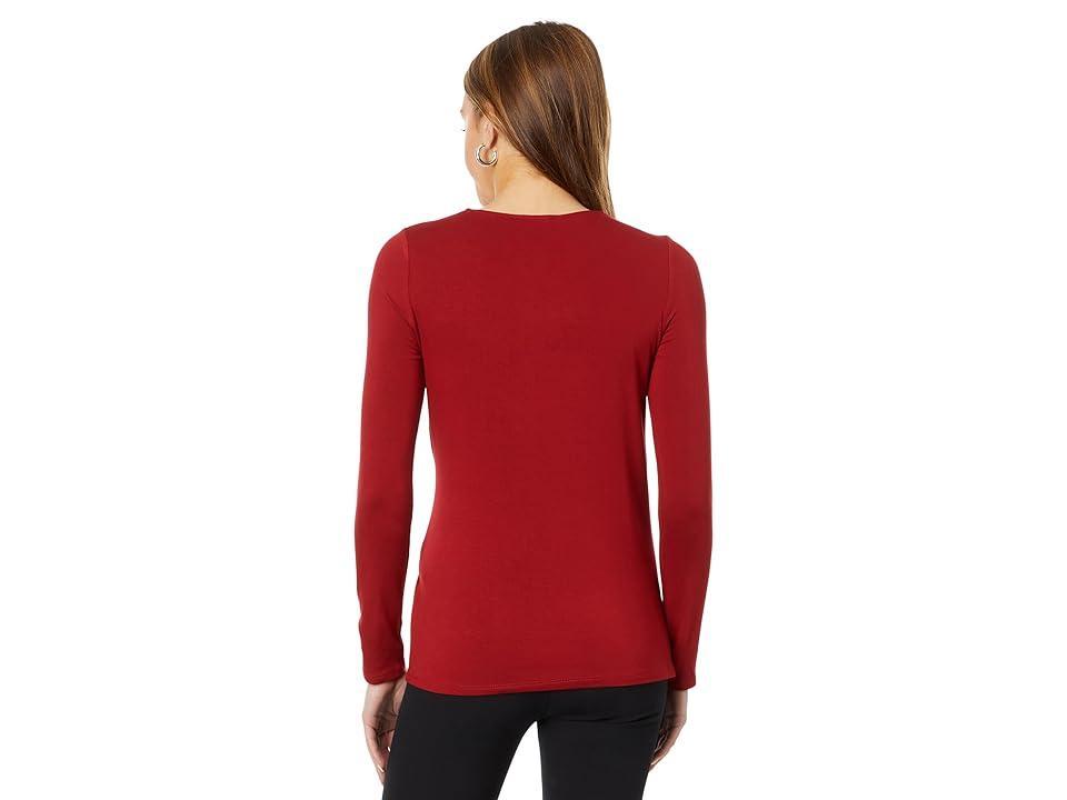 Karen Kane Drape Front Top Women's Clothing Product Image