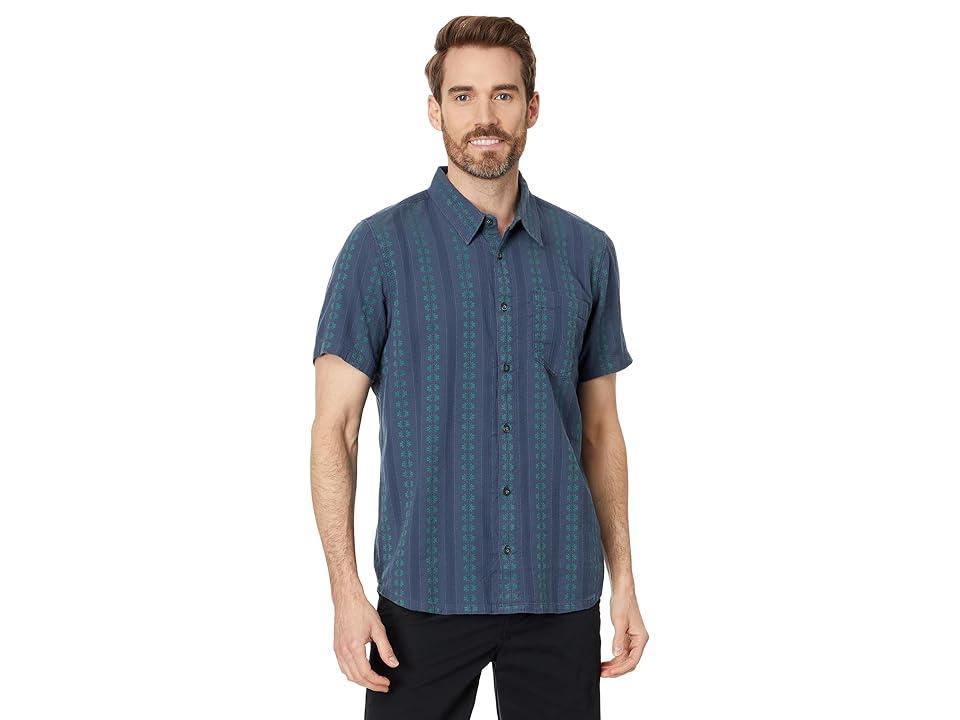 Toad&Co Treescape Short Sleeve Shirt Pine) Men's Clothing Product Image