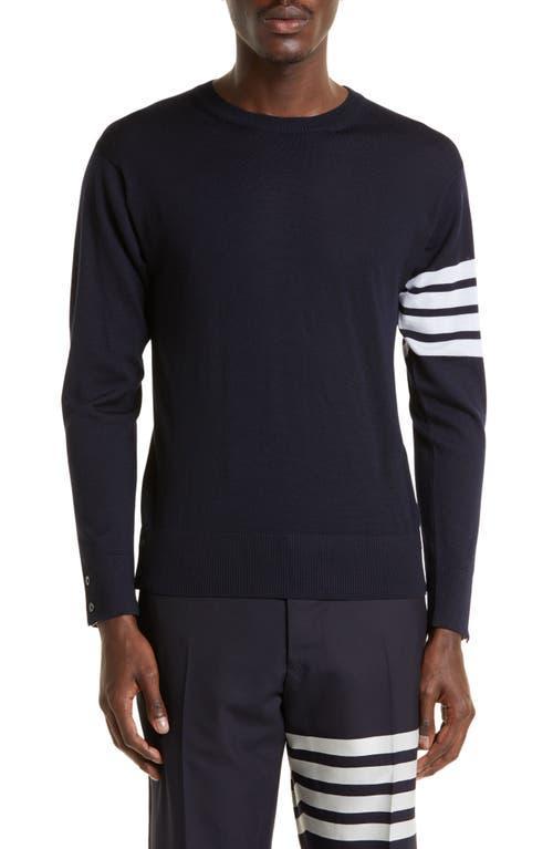 Thom Browne Mens 4-Bar Merino Wool Sweater Product Image