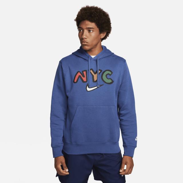 Mens Nike Sportswear Club Fleece Pullover Graphic Hoodie Product Image