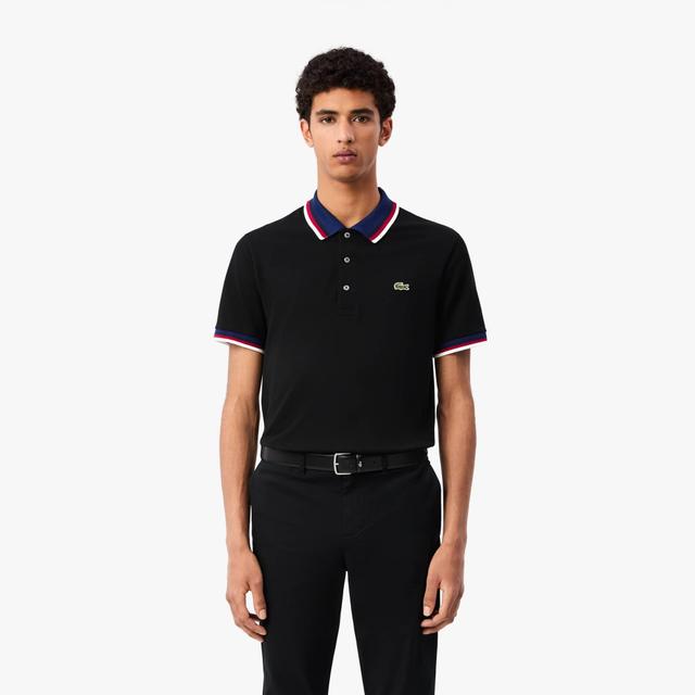 Men's Regular Fit Stretch Mini Piqué Polo Product Image