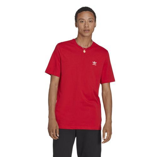 adidas Originals Mens adidas Originals Essentials 23 T-Shirt - Mens Red/White Product Image