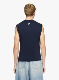 LOOK AT ME PRINTED TANK TOP in blue | JW Anderson US  Product Image