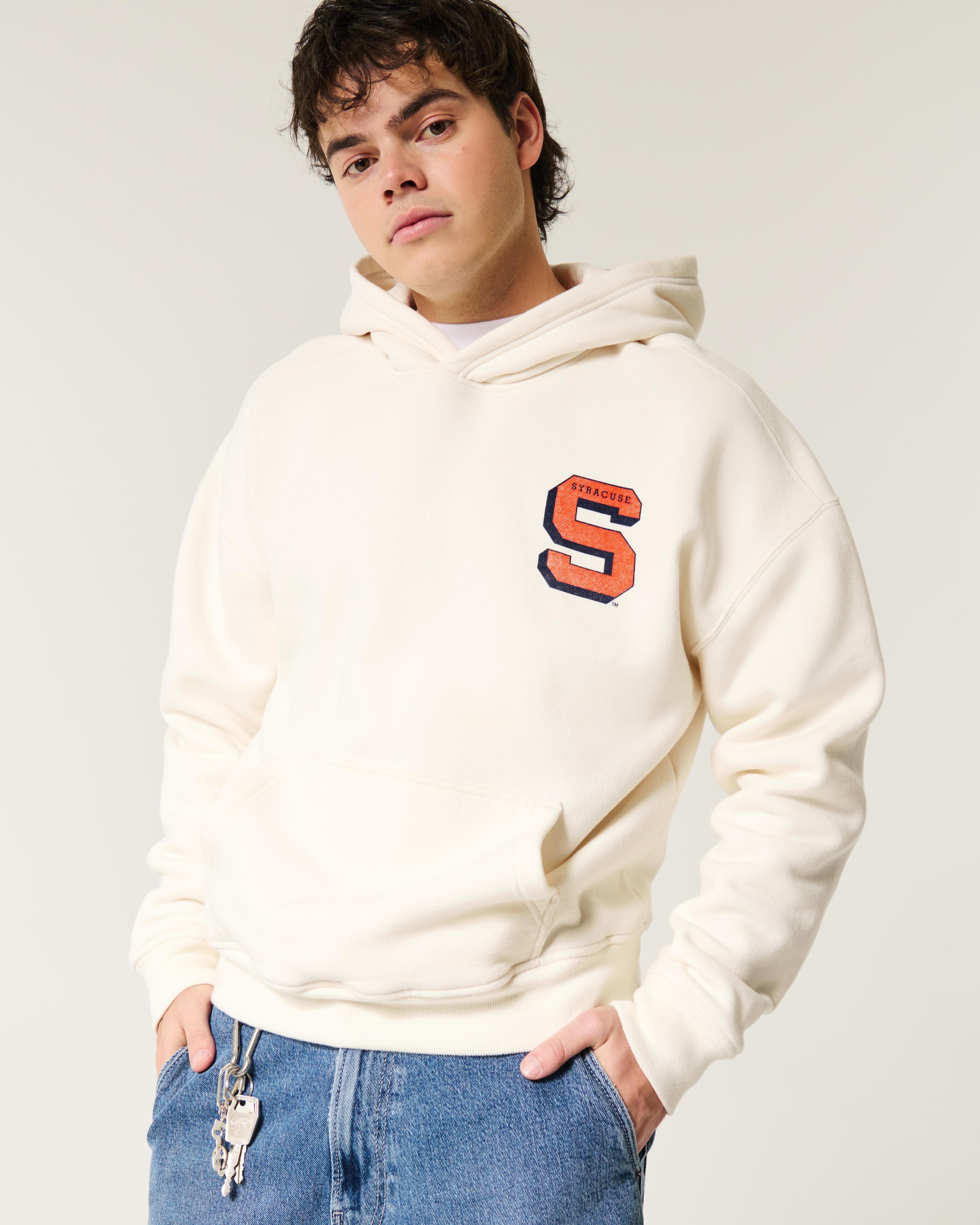 Boxy LSU Tigers Graphic Hoodie Product Image