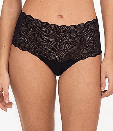 Chantelle Soft Stretch High Waisted Lace Brief Product Image