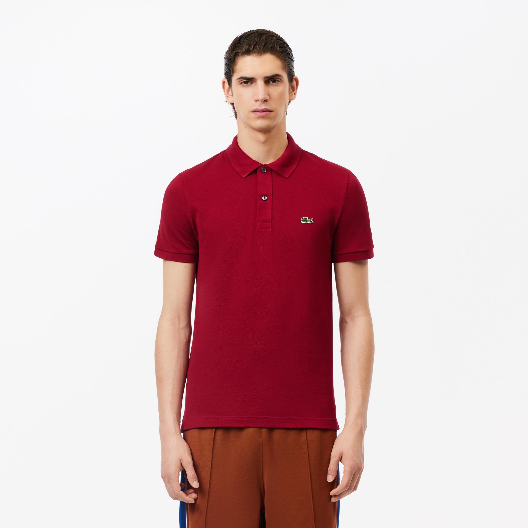 Slim Fit L.12.12 Piqué Polo Shirt Product Image