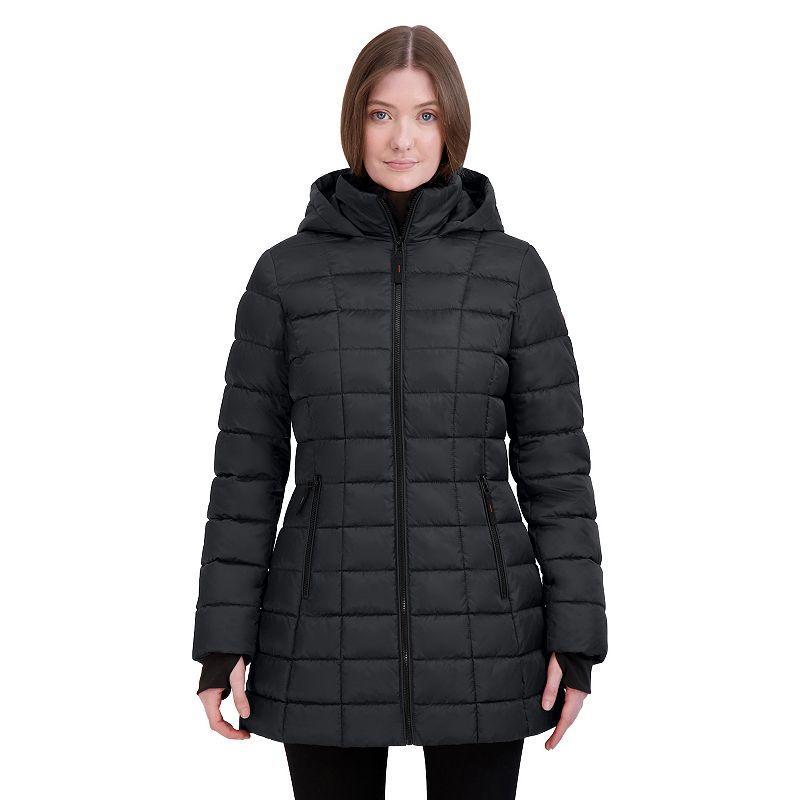 Womens Halitech Box Quilt Puffer Jacket Product Image