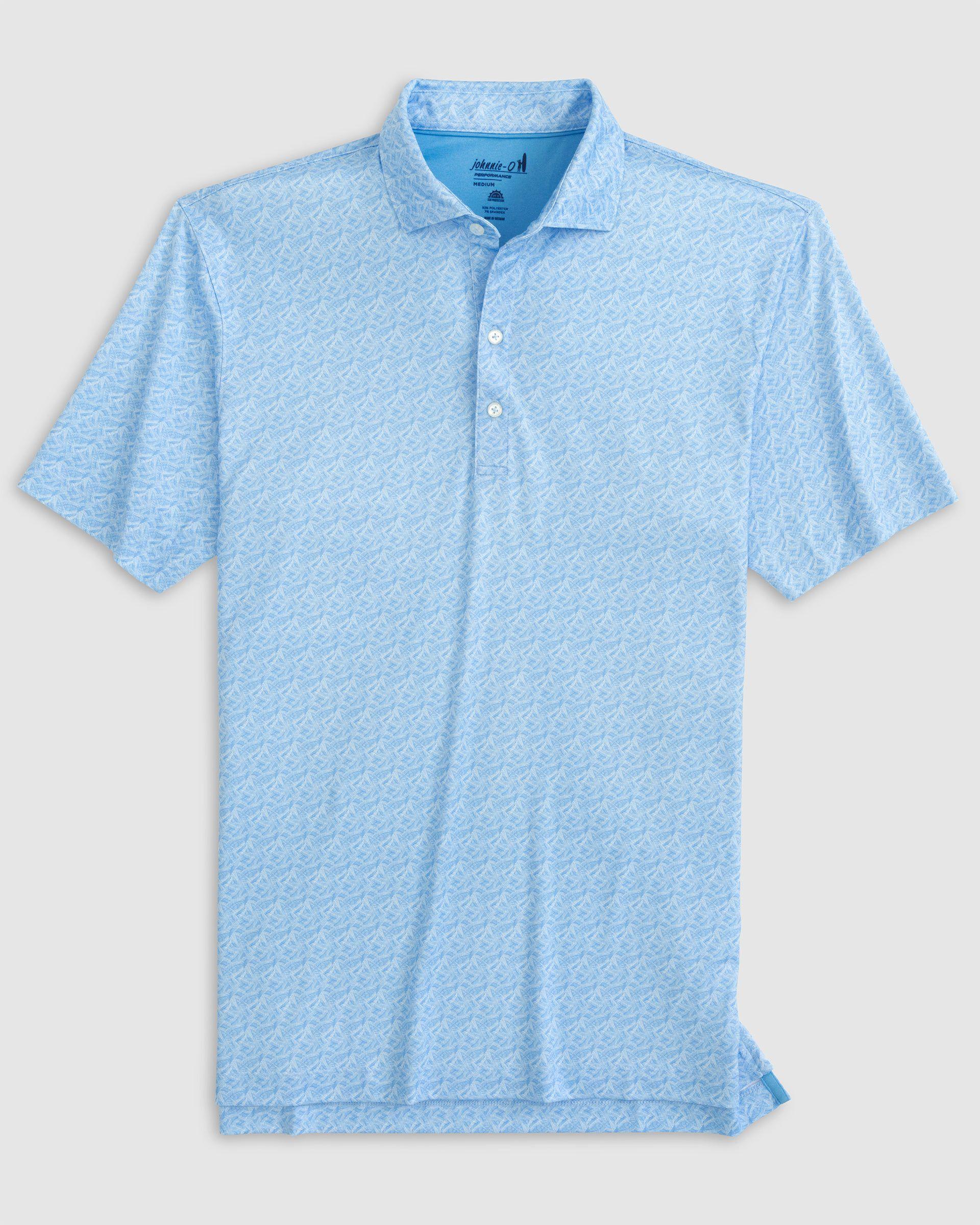 Paso Printed Jersey Performance Polo Male Product Image