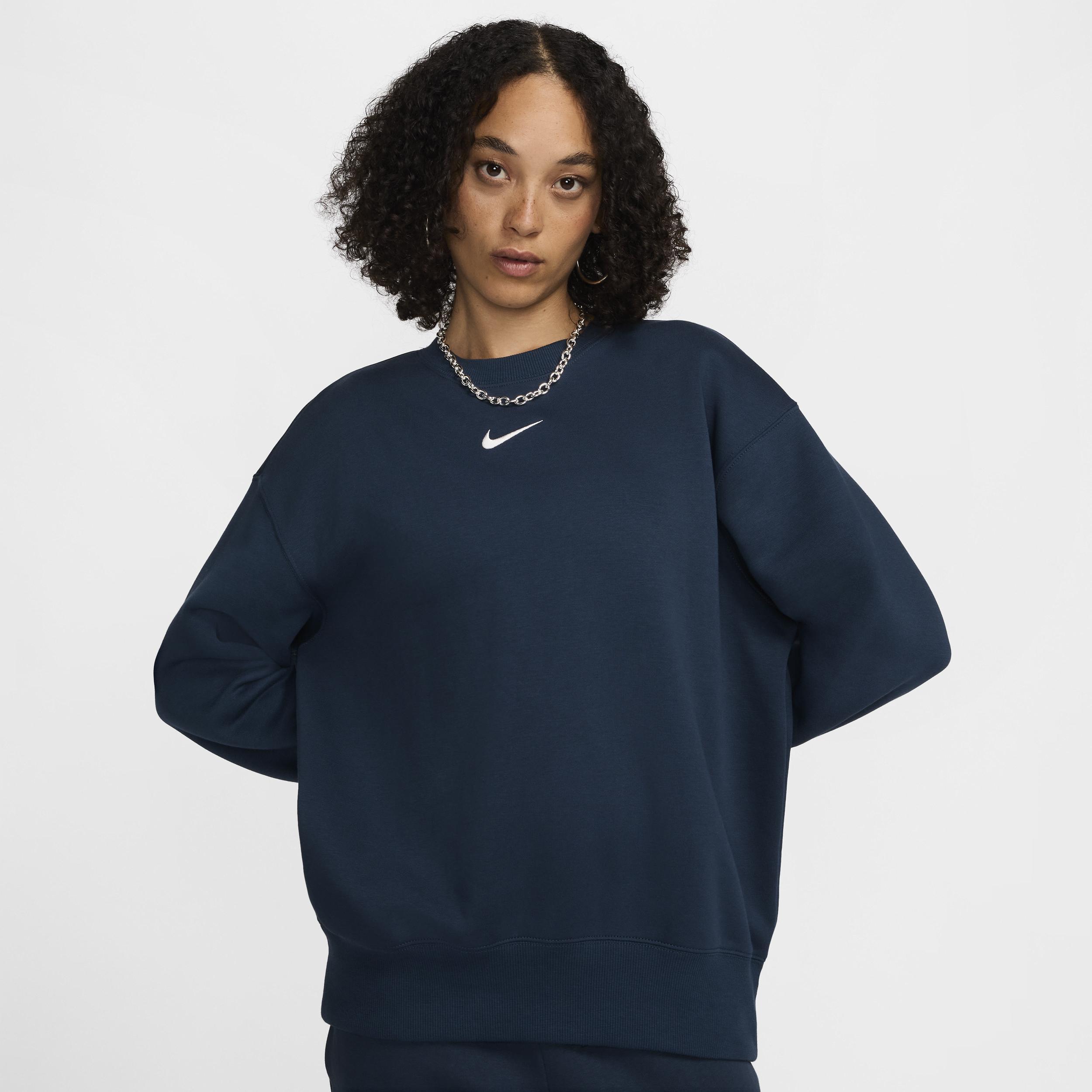 Women's Nike Sportswear Phoenix Fleece Oversized Crew-Neck Sweatshirt Product Image