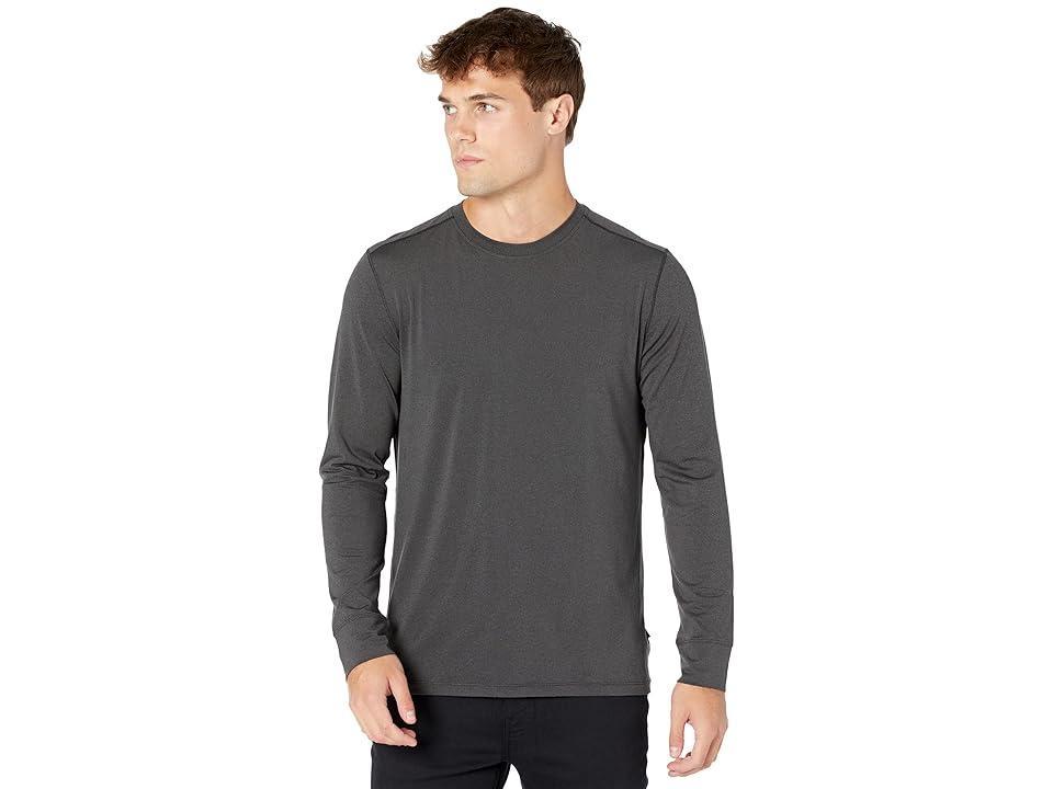 Burton Multipath Essential Tech Long Sleeve Crew (True Heather) Men's Clothing Product Image